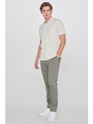 Lee Pamuklu Slim Fit Dar Kesim Esnek Chino Pantolon