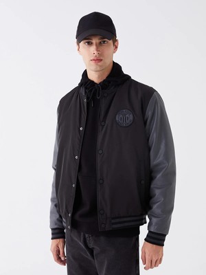 Lc Waikiki Yeni Sezon Standart Kalıp Kolej Yaka Erkek Bomber Mont