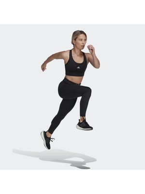 Adidas Run Essentials 1/1 Kadın Siyah Yüksek Bel Tayt