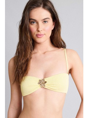 DeFacto Regular Fıt Krinkıl Kumaş Bikini ÜSTÜ G9296AX26SM