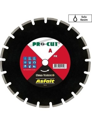 Delixa Procut 51157 A 350 Asfalt Kesme Elmas Testere 35 cm