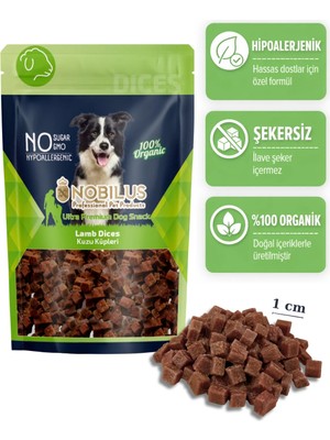 Nobilus Kuzu Etli Küp Köpek Ödül Maması 80GR