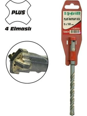 Delixa Todrill TD50647 11X160 Sds 4 Elmaslı Matkap Ucu