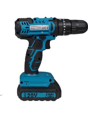 Delixa 1390 Akülü Darbeli Matkap 20 Volt Kömürsüz