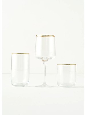 Bella Maison Premium Bardak-Kadeh Set 18'li Gold