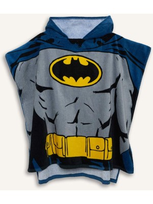 DeFacto Batman Desenli Pamuklu Panço Havlu Erkek ÇOCUK Z9578A626SM