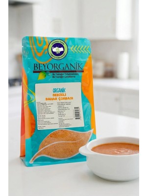 Beyorganik Organik Sebzeli Bahar Çorbası 80 gr 6-9 Ay İçin Pratik Hazırlık 10 dk