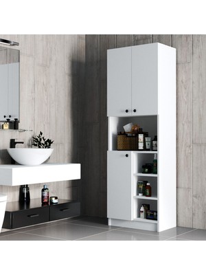 Order Banyo Dolabı 3000 Çok Amaçlı Dolap 60 x 180