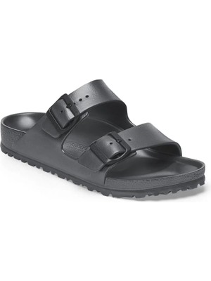 Birkenstock Arizona Eva Çift Bantlı Füme Antrasit Gri Erkek Terlik 1001497