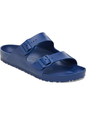 Birkenstock Arızona Çift Bantlı Lacivert Erkek Terlik 1019051