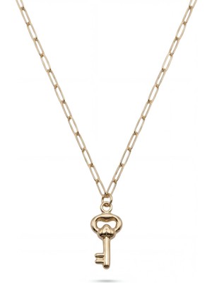 Lesperas 14 Ayar Altın 1.63 Gram Anahtar Uçlu Kolye