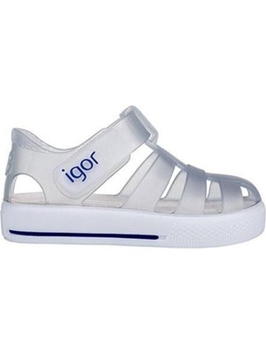 Igor S10171 038 Blanco Erkek Çocuk Sandalet PVC Malzeme ile Suya Dayanıklı ve Esnek