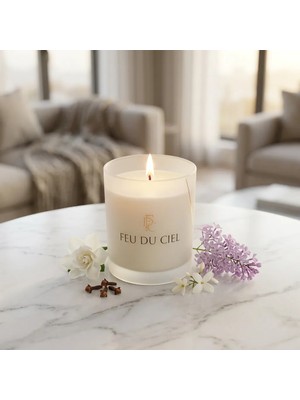 Feu du Ciel Premium Gardenia Leylak Ve Yasemin Kokulu Mum 150 gr