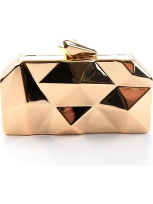 Bambi Altın Ayna  Kadın Abiye Çanta C06564009339