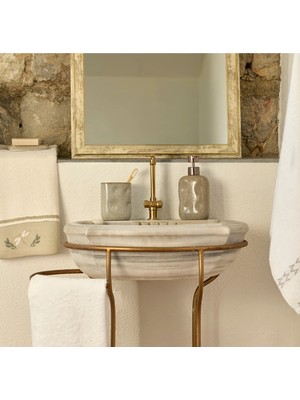 Linens Glaze Banyo Tepsisi 11,5X11,5X1,8 cm