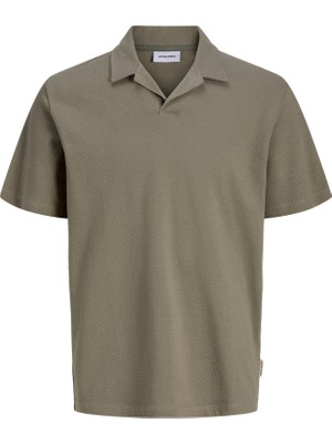 Jack & Jones Erkek Polo Yaka Kisa Kollu Tisört - Devin