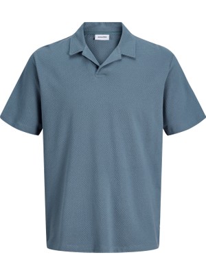 Jack & Jones Erkek Polo Yaka Kisa Kollu Tisört - Devin