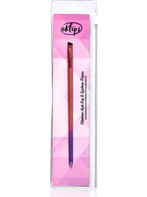 3 Adet Eklips Glimmer Açılı Kaş Eyeliner Fırçası