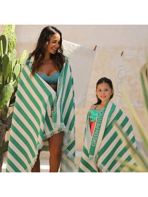 Green Petition Twin Tides Lime 2'li Set|özel Paketlerinde Büyük Boy Delmor ve Küçük Boy Delmor Fit Birlikte
