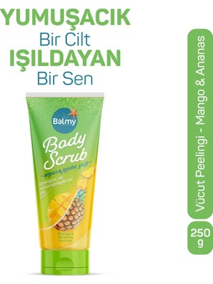 3 Adet Balmy Vücut Peelingi Mango Ananas 250 gr