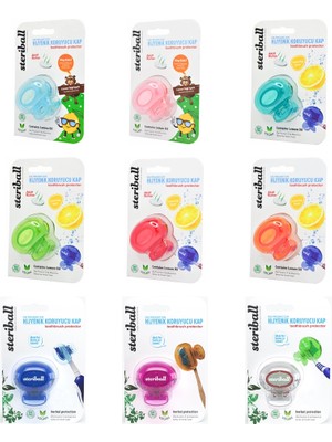 Steriball Diş Fırçası Koruma Kabı (Asortili)