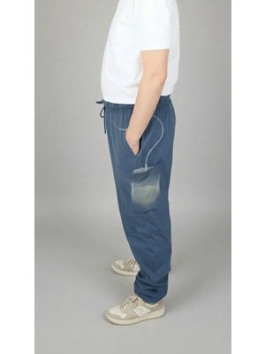 Cure4U ComfortCURE Adaptif Denim Mavi Hasta Bakım ve Tedavi Pantolonu