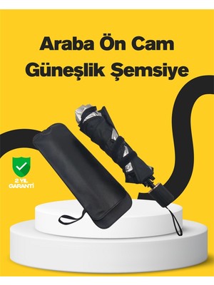 Renklime Pratik Ön Cam Güneşliği – Geniş Kapsama Alanı, Kolay Saklama