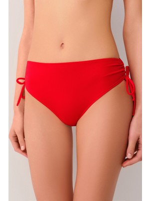 Suwen Yanı Büzgülü Bikini Alt