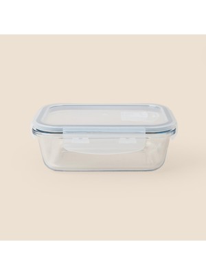 Evidea Kitchen Olea Cam Saklama Kabı - Şeffaf - 640 ml