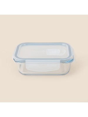 Evidea Kitchen Olea Cam Saklama Kabı - Şeffaf - 380 ml