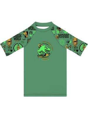 Slipstop Jurazzo Yeşil Çocuk Tshirt