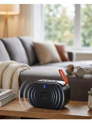 tp Taşınabilir Kablosuz Bluetooth Hoparlör USB Tf Kart Destekli Ses Sistemi - Lisinya