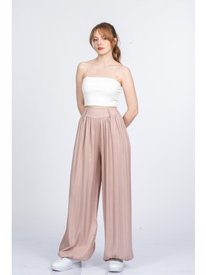 MissVina Valora Çizgili Şalvar Pantolon