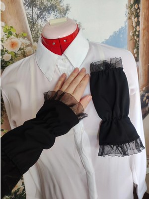 Firuz Rukye Gipurlu Manşet Seyyar lastikli Kolluk