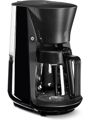 Tchibo Let's Brew Siyah Filtre Kahve Makinesi 10 Fincan Kapasitesi Cam Hazne ile Pratik Kullanım