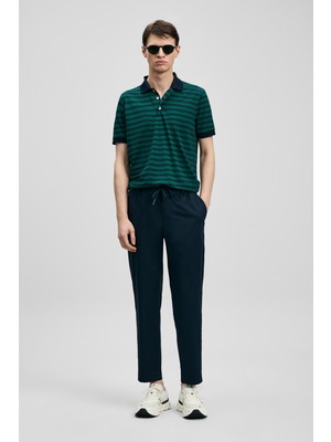 Lufian Glen Erkek Beach Jogger Pantolon Slim Fit Lacivert