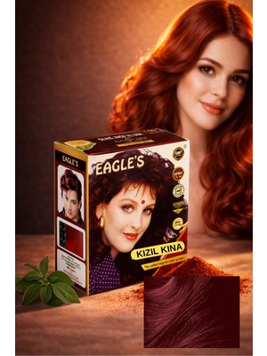 Eagle's Eagles Kızıl Hint Kınası 6'lı Paket Orjinal Bandrollü