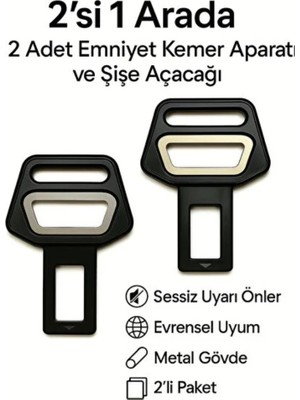 Laren Auto Tüm Araçlara Uyumlu Açacak Tasarımlı Emniyet - Kemer Tokası