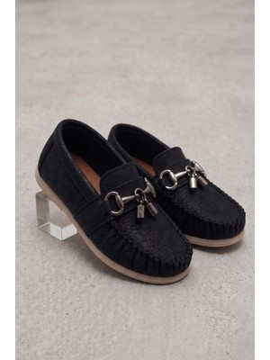 Rexba Erkek Çocuk Günlük Rock Loafer Konforlu Ayakkabı - ROCK01