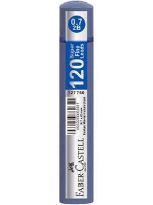 Faber-Castell Versatil Kalem Ucu Min Grip Soft T, Tit Duman Mavisi 0.7 Mm 5030 127750 Tüp (12 Li Paket)