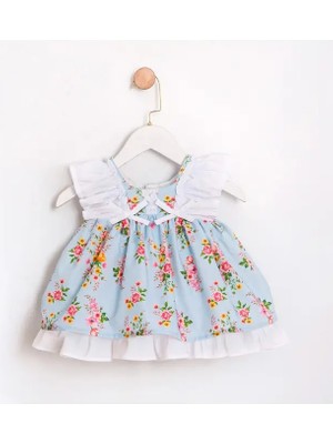 ministok Flover Love Kız Bebek Elbise