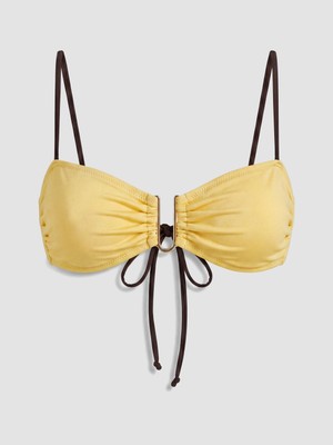 Soulife Ip Askılı Desenli Kadın Bikini Üst