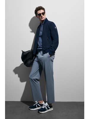 Lufian Fenrıc Smart Erkek Chino Pantolon Slim Fit Gri