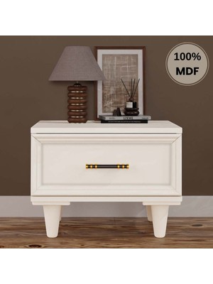 Comiet Kardelen Mdf Ayaklı Tasarım Komodin
