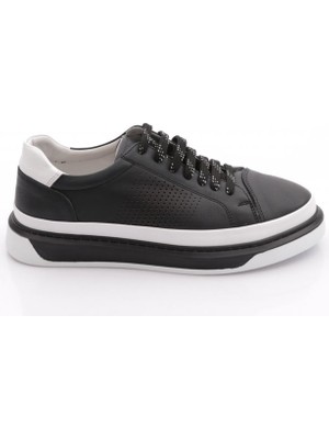 Dgn 9830 Erkek Düz Taban Bağcikli Sneaker Ayakkabi