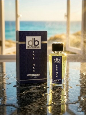Darkblue Versace Eros 100 ml Kalıcı Afrodizyak Etkili Erkek Parfümü