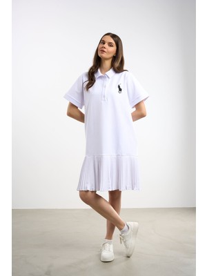 HANIQA Polo Yaka Yazlık Spor Elbise