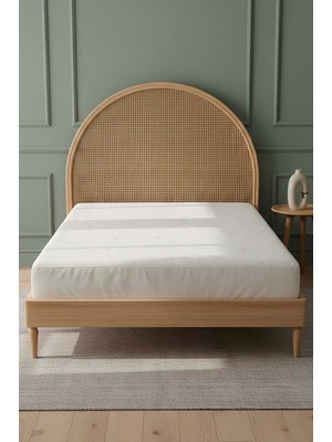 Vera Sıvı Geçirmez Kapitoneli Çift Kişilik Yatak Alezi 160X200 cm