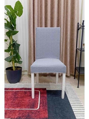 Bohem Düzdesen Lastikli Esnek Çok Kaliteli Sandalye Kılıfı