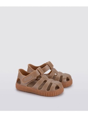 Igor S10291-183 Nıco Caramelo Taupe Kız Çocuk Sandalet Kahverengi Hafızalı İç Ped ile Rahatlık